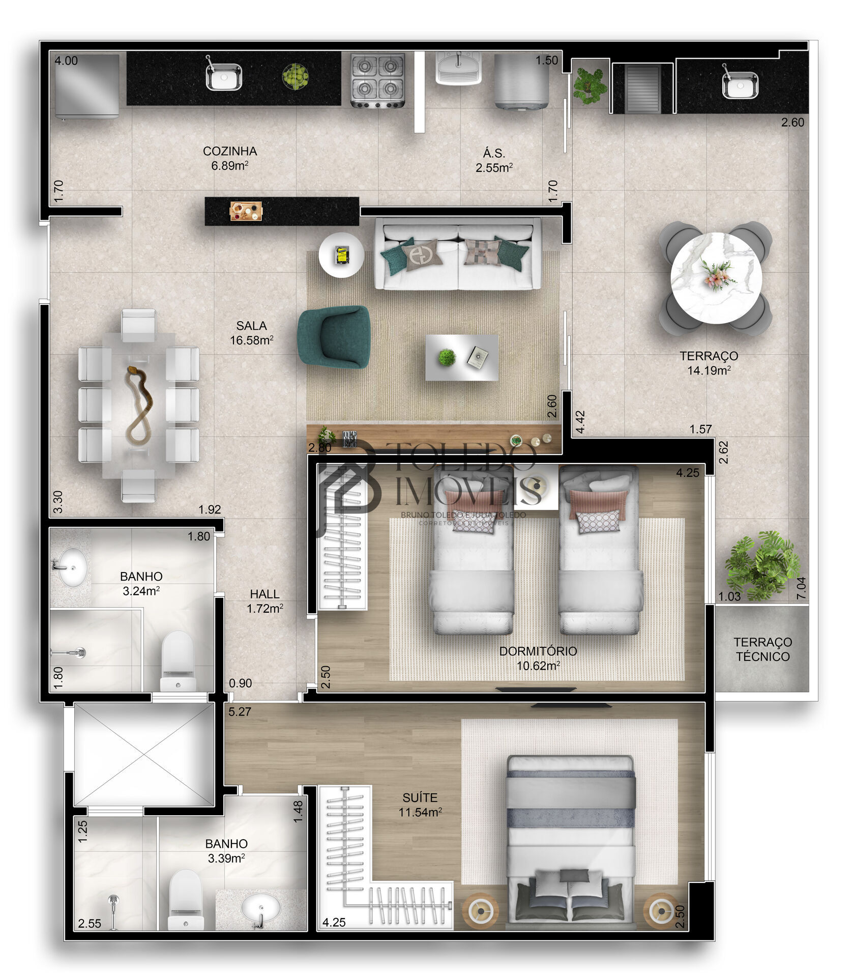 Apartamento, 2 quartos, 78 m² - Foto 5