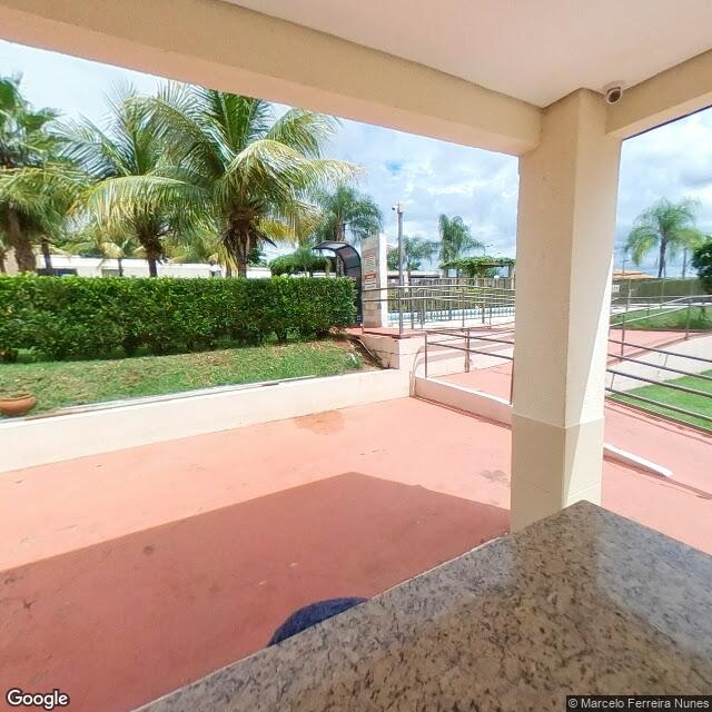 Imagem estática do "Street View" da localização