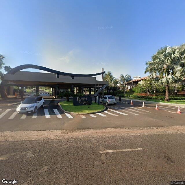 Imagem estática do "Street View" da localização