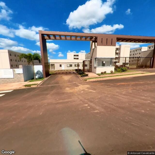 Imagem estática do "Street View" da localização