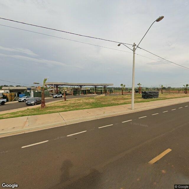 Imagem estática do "Street View" da localização