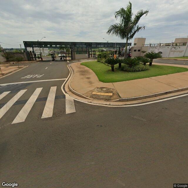 Imagem estática do "Street View" da localização