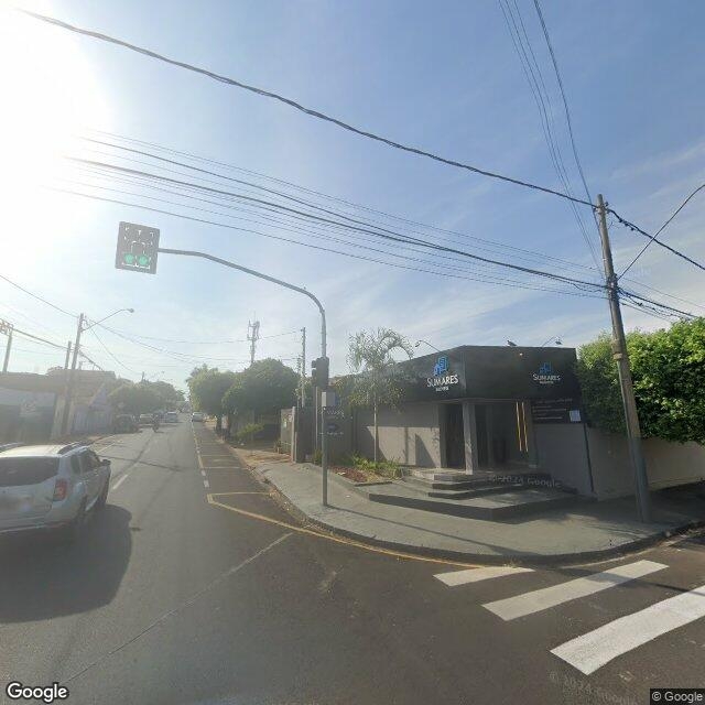 Imagem estática do "Street View" da localização