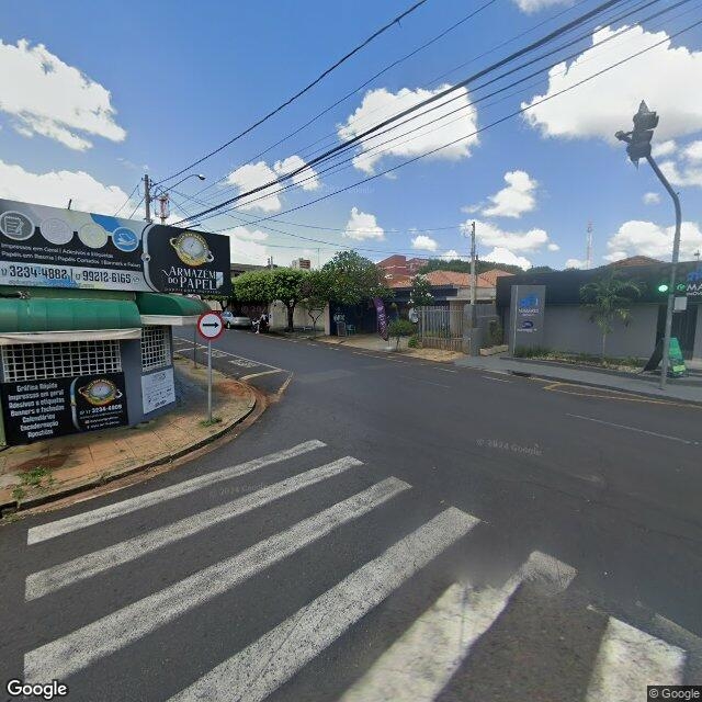 Imagem estática do "Street View" da localização