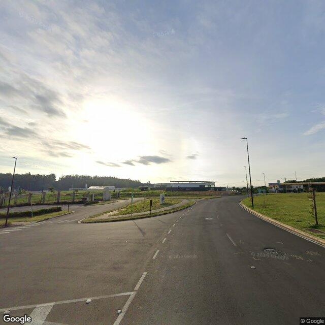 Imagem estática do "Street View" da localização