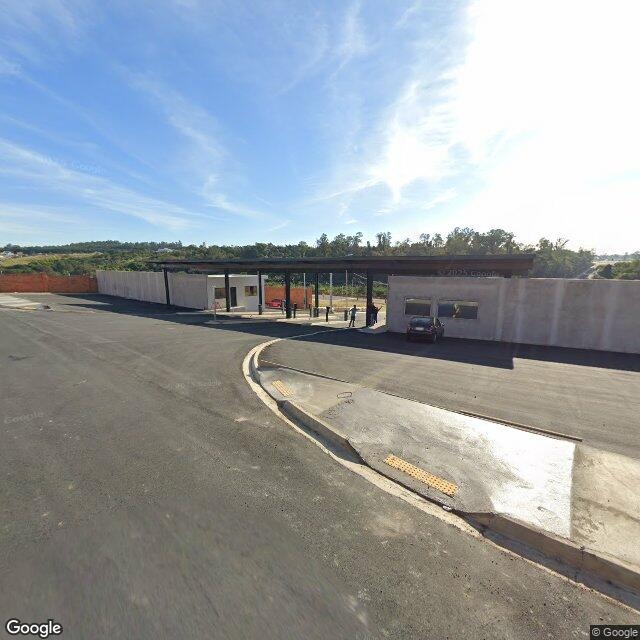 Imagem estática do "Street View" da localização