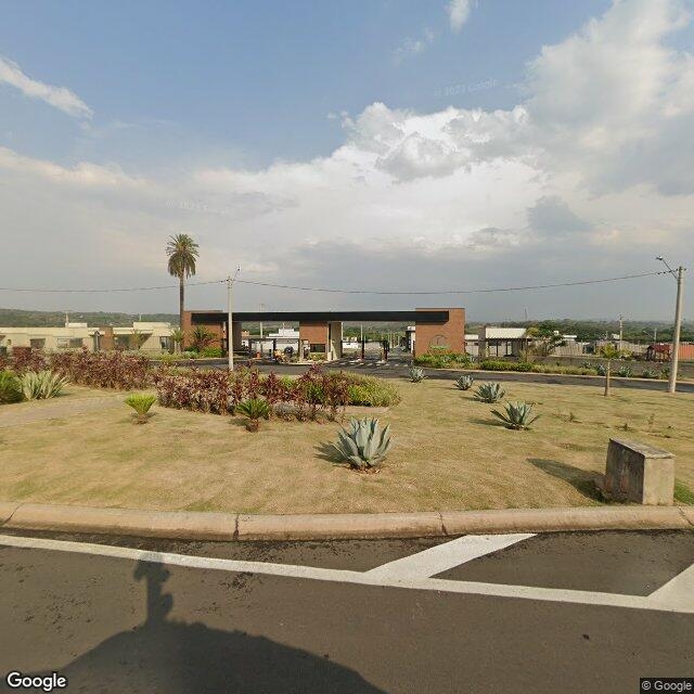 Imagem estática do "Street View" da localização