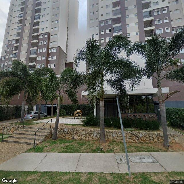 Imagem estática do "Street View" da localização