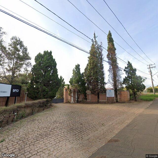 Imagem estática do "Street View" da localização