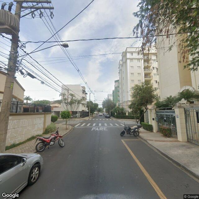 Imagem estática do "Street View" da localização