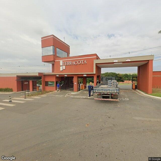 Imagem estática do "Street View" da localização