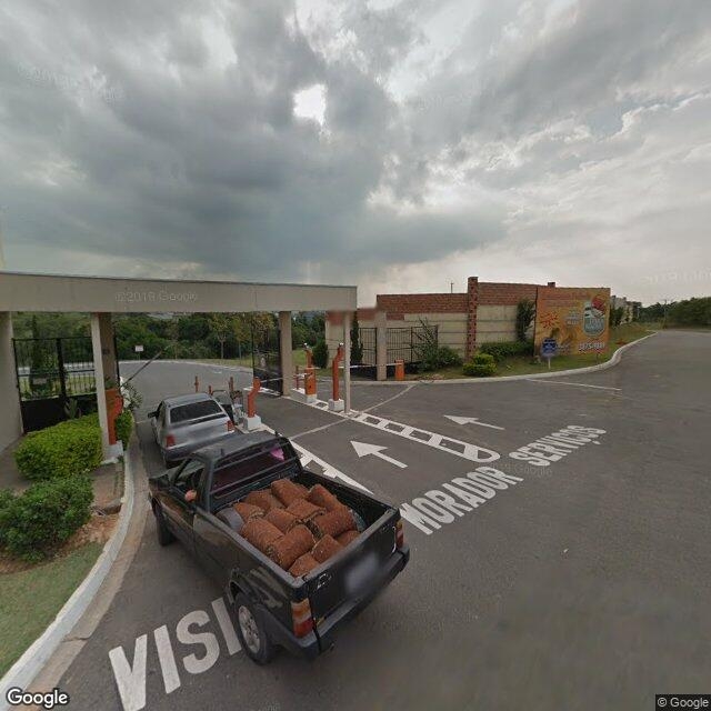 Imagem estática do "Street View" da localização