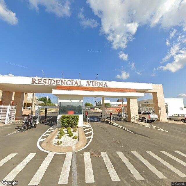 Imagem estática do "Street View" da localização