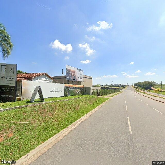 Imagem estática do "Street View" da localização