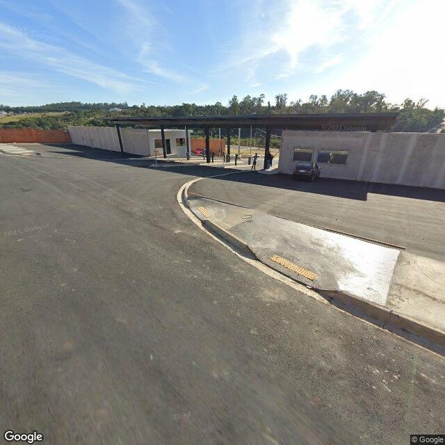 Imagem estática do "Street View" da localização