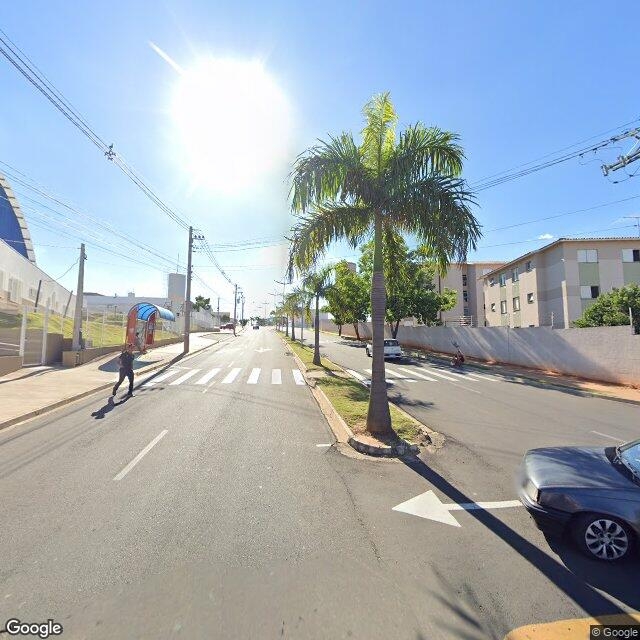 Imagem estática do "Street View" da localização