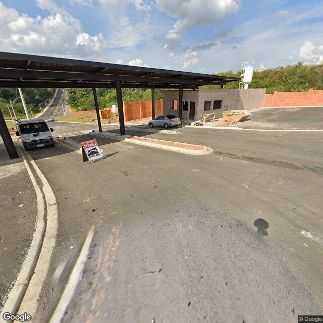 Imagem estática do "Street View" da localização