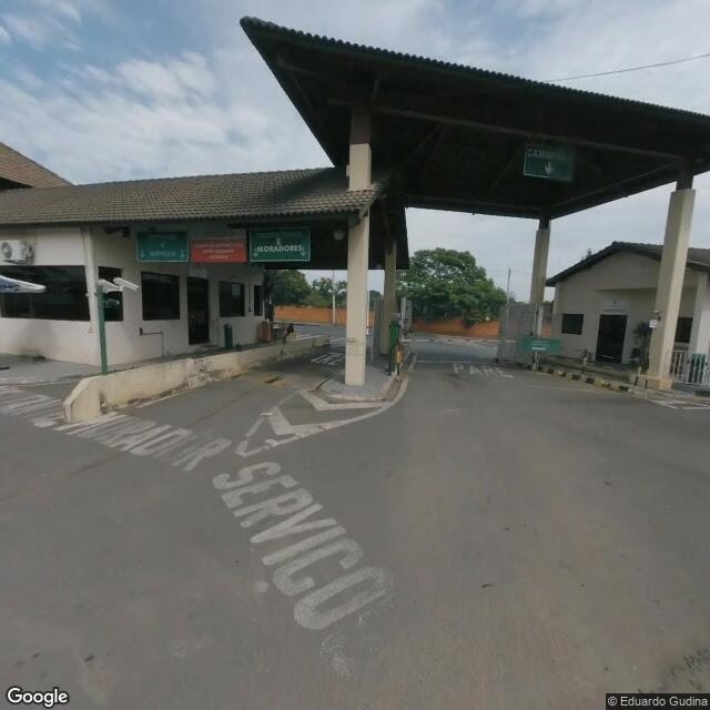 Imagem estática do "Street View" da localização