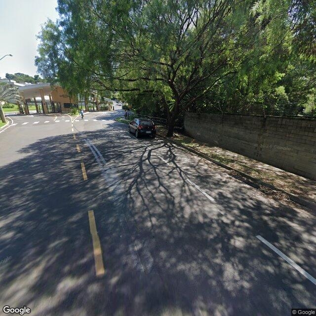 Imagem estática do "Street View" da localização