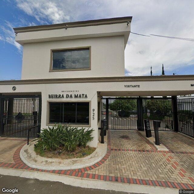 Imagem estática do "Street View" da localização