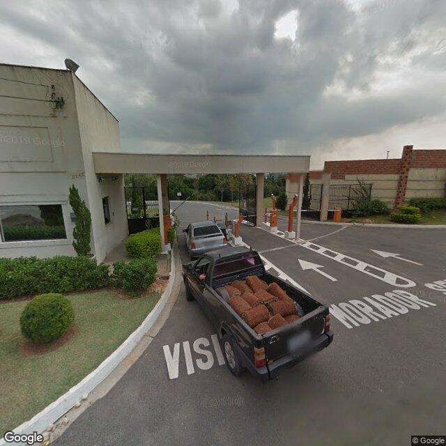 Imagem estática do "Street View" da localização