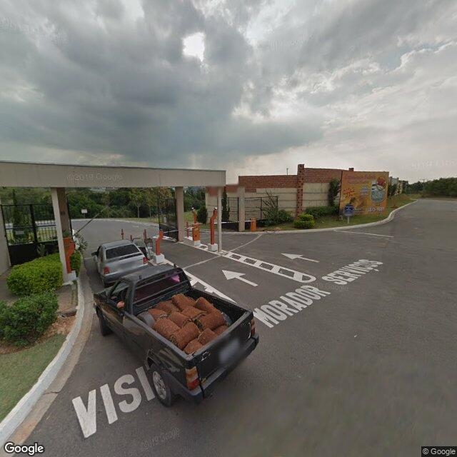 Imagem estática do "Street View" da localização