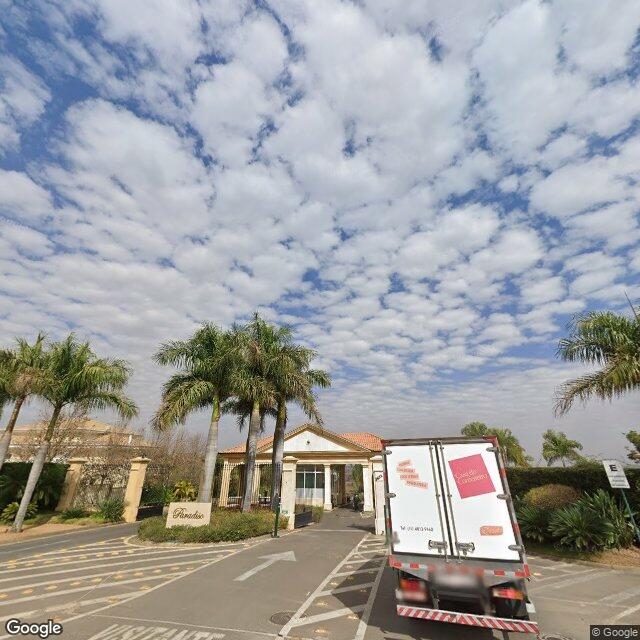 Imagem estática do "Street View" da localização