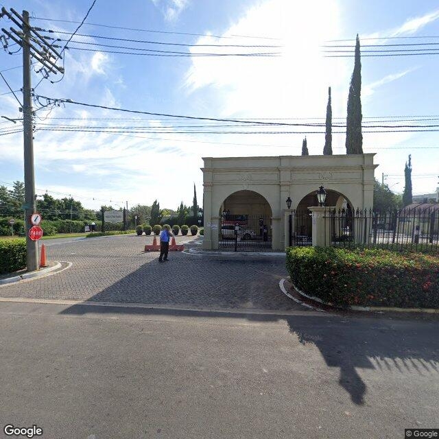 Imagem estática do "Street View" da localização