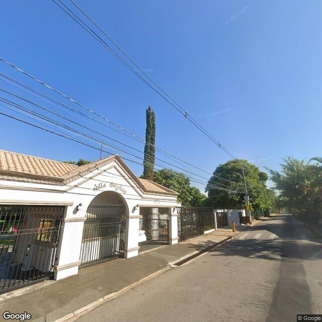 Imagem estática do "Street View" da localização