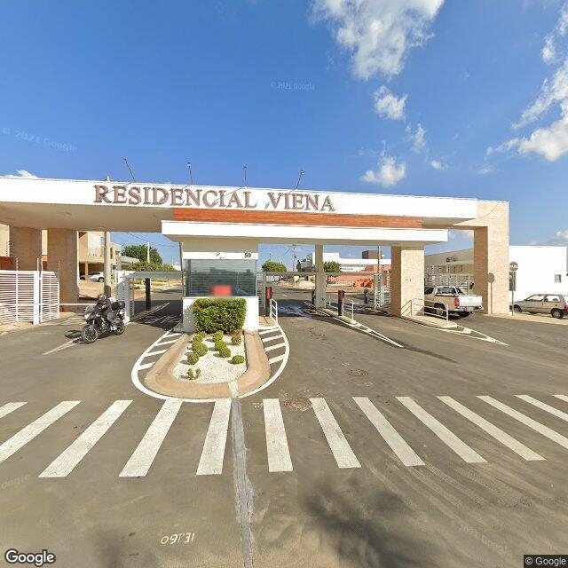 Imagem estática do "Street View" da localização