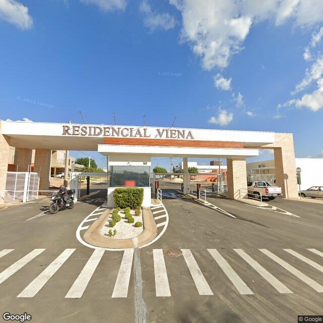 Imagem estática do "Street View" da localização