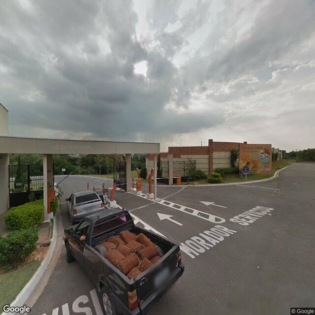 Imagem estática do "Street View" da localização