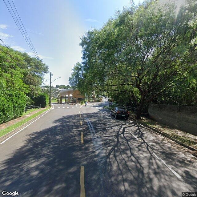 Imagem estática do "Street View" da localização