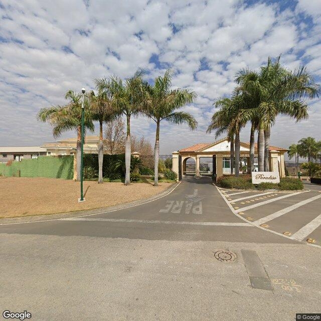 Imagem estática do "Street View" da localização