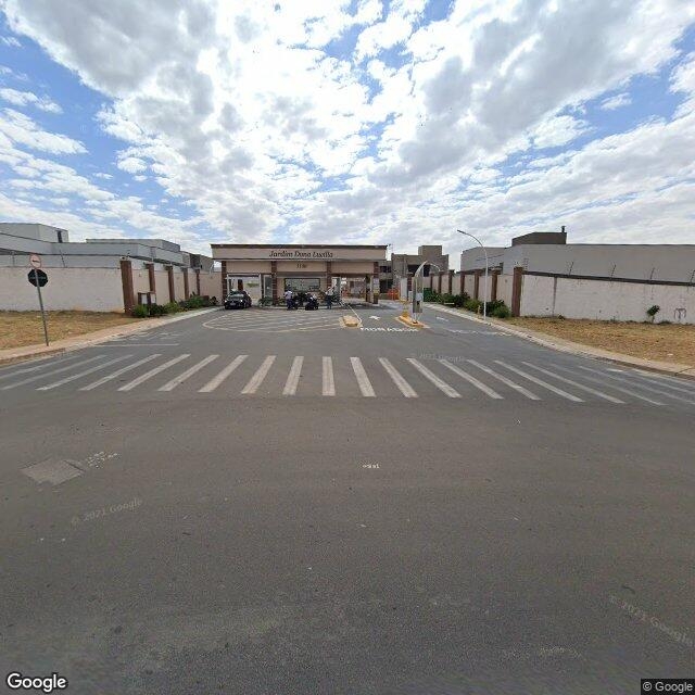 Imagem estática do "Street View" da localização