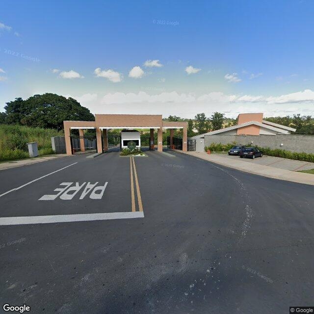 Imagem estática do "Street View" da localização