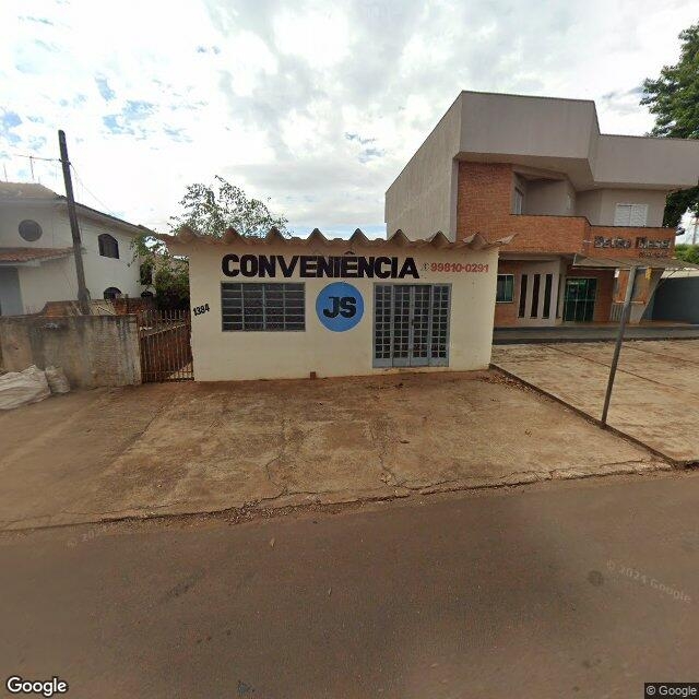 Imagem estática do "Street View" da localização