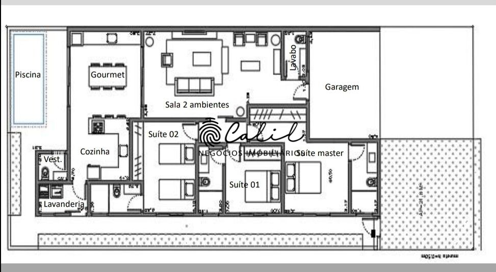 Casa de Condomínio à venda com 3 quartos, 153m² - Foto 2