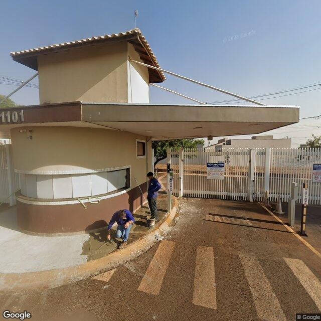 Imagem estática do "Street View" da localização