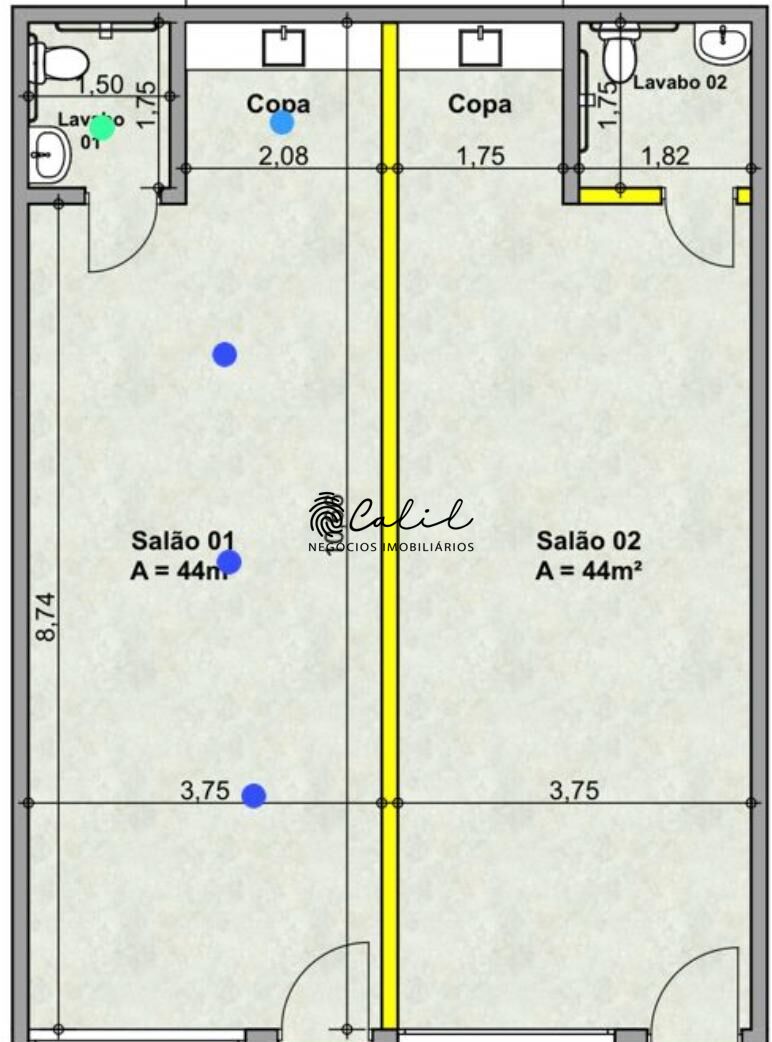 Sala-Conjunto, 40 m² - Foto 2