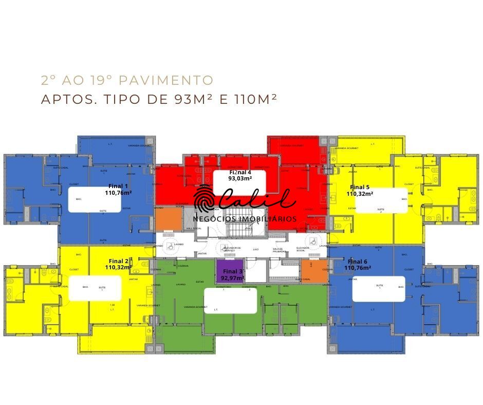Apartamento, 3 quartos, 110 m² - Foto 27