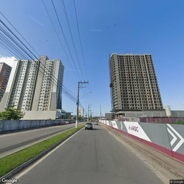 Imagem estática do "Street View" da localização