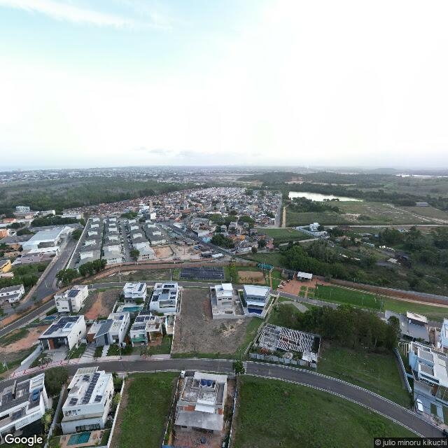 Imagem estática do "Street View" da localização