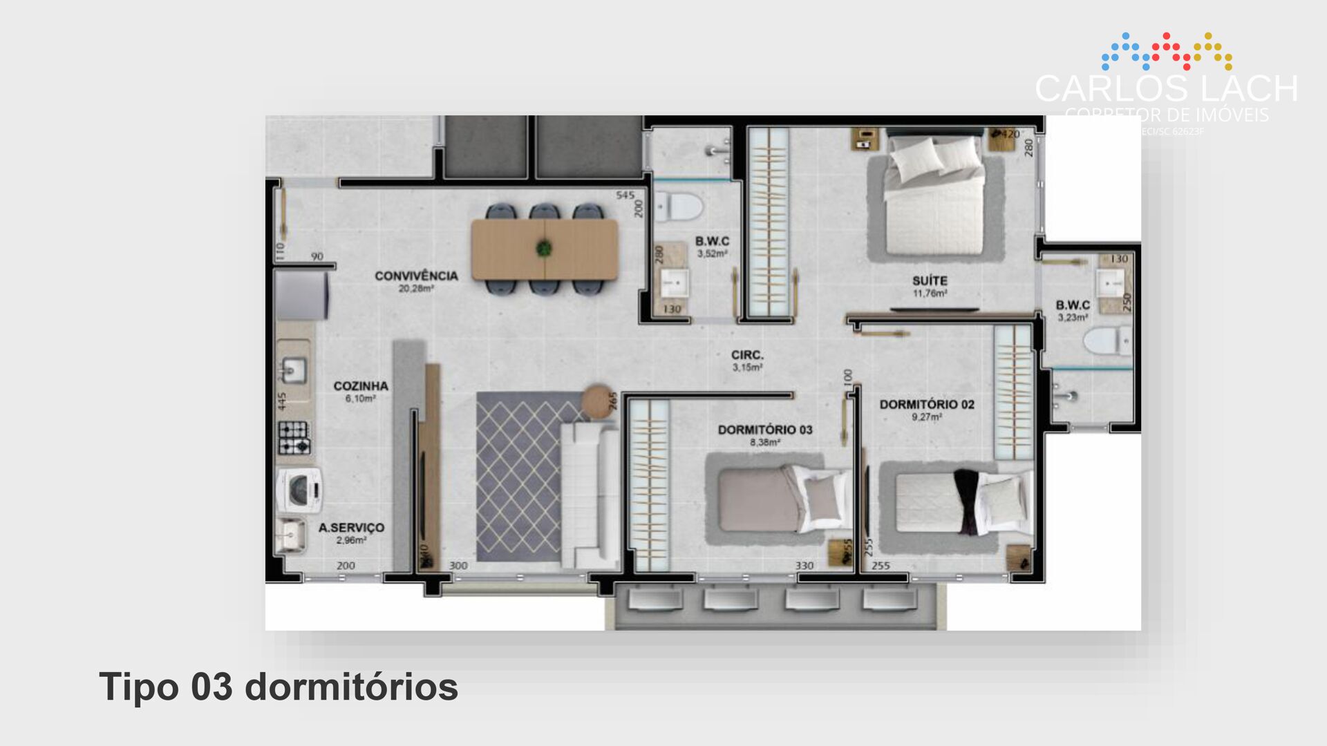 Apartamento, 3 quartos, 80 m² - Foto 15