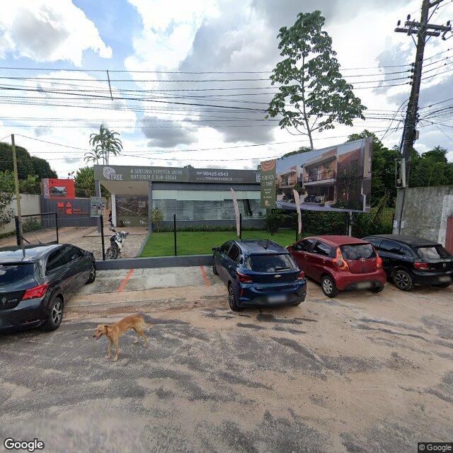 Imagem estática do "Street View" da localização