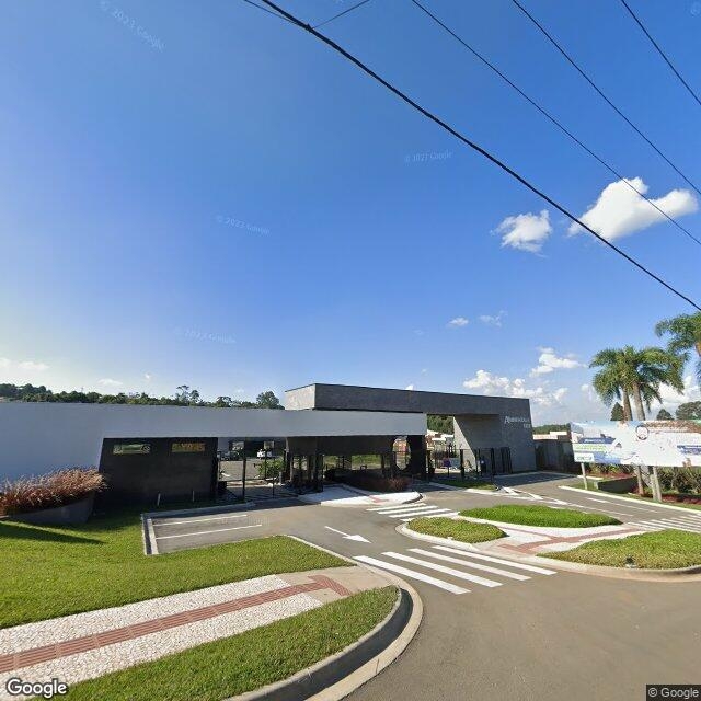 Imagem estática do "Street View" da localização