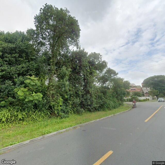 Imagem estática do "Street View" da localização