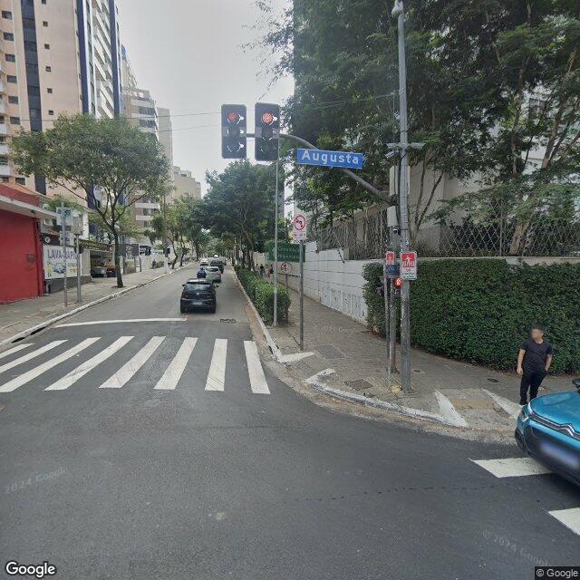 Imagem estática do "Street View" da localização