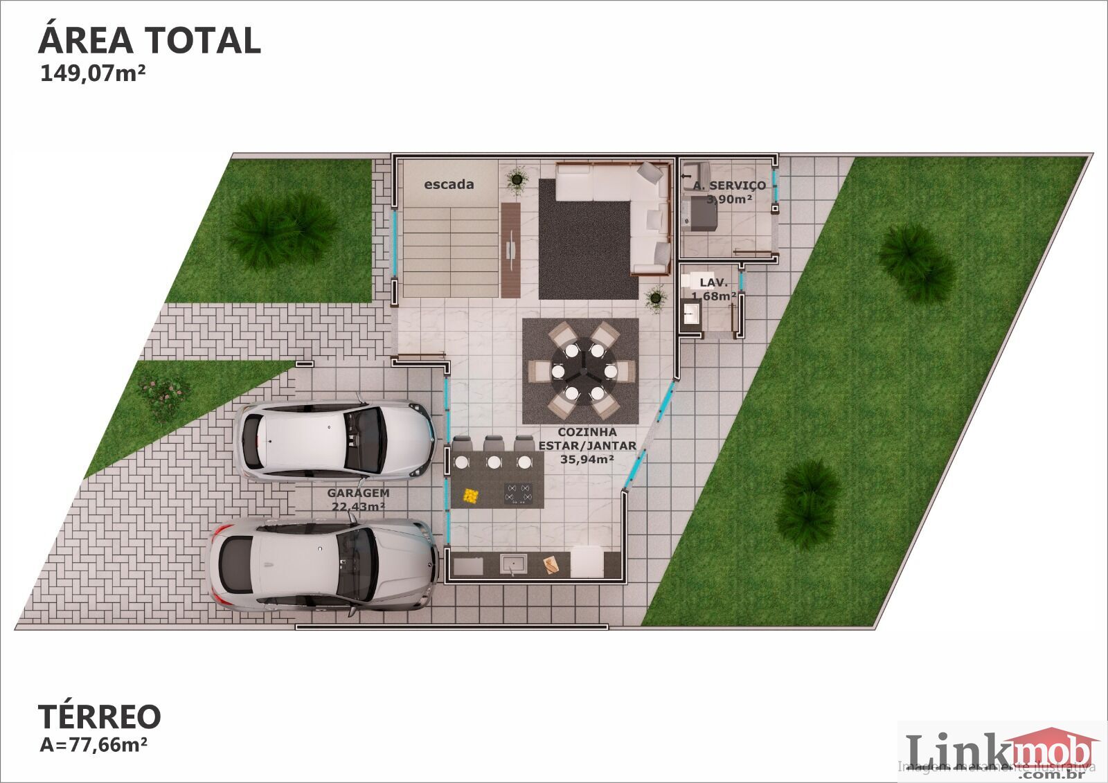 Casa à venda com 4 quartos, 180m² - Foto 9