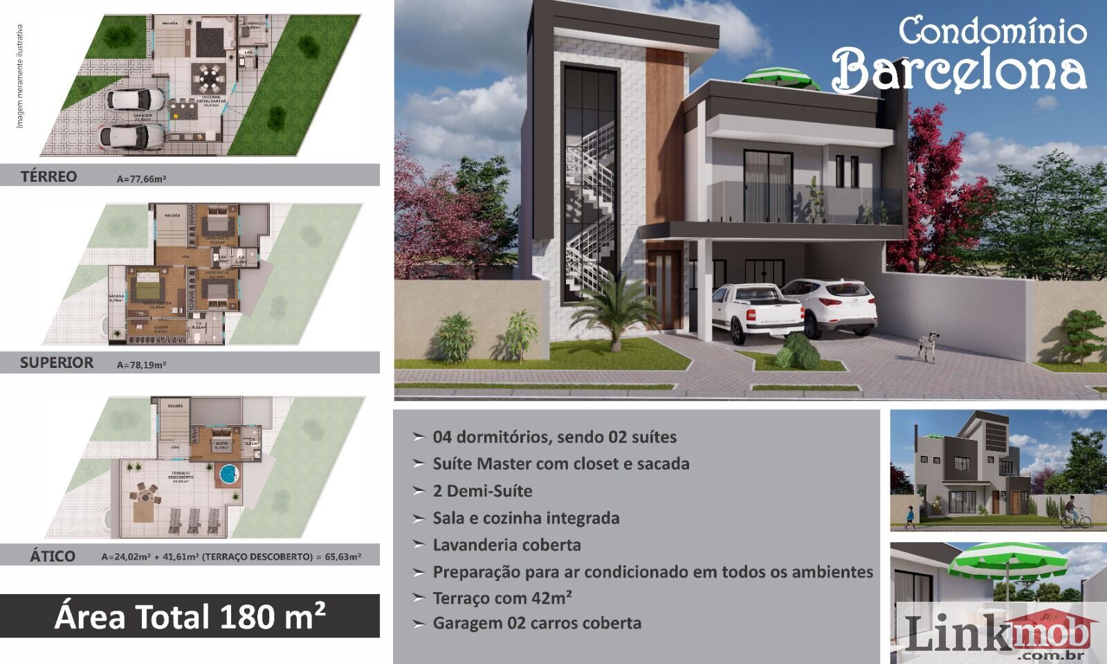 Casa à venda com 4 quartos, 180m² - Foto 2